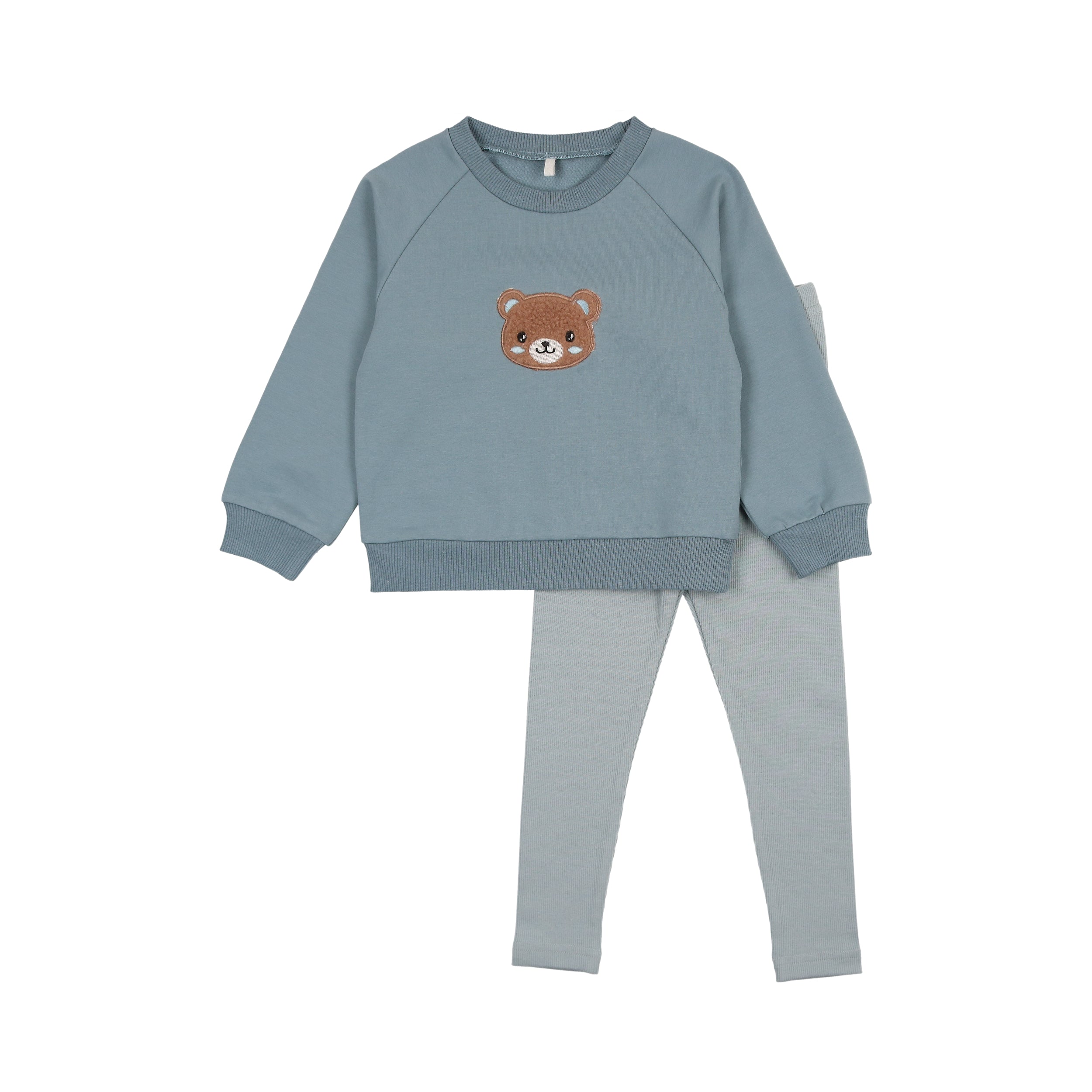 Bear Sweatsuit- Blue