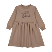Le Croissant Dress-toffee