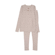 Breakfast Print Pj-blush