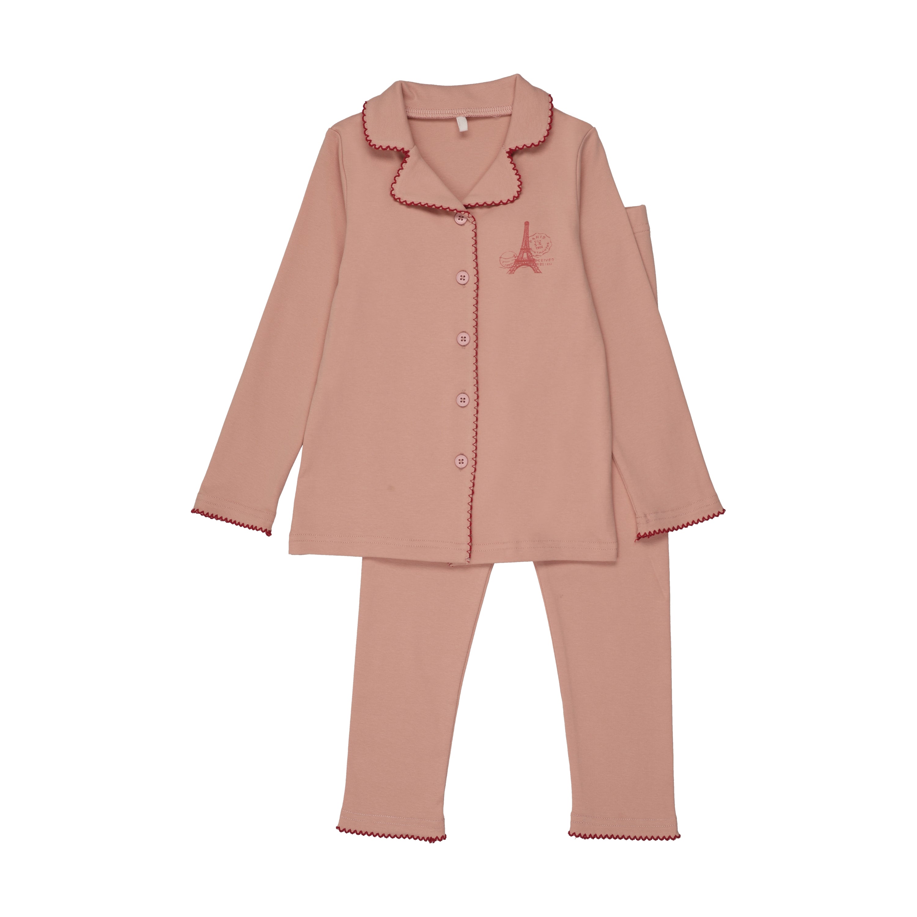 French Grandpa Pj- Pink