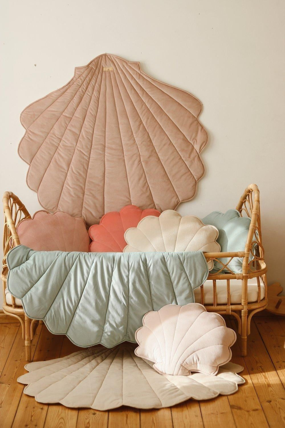 Velvet Powder Pink Shell Mat