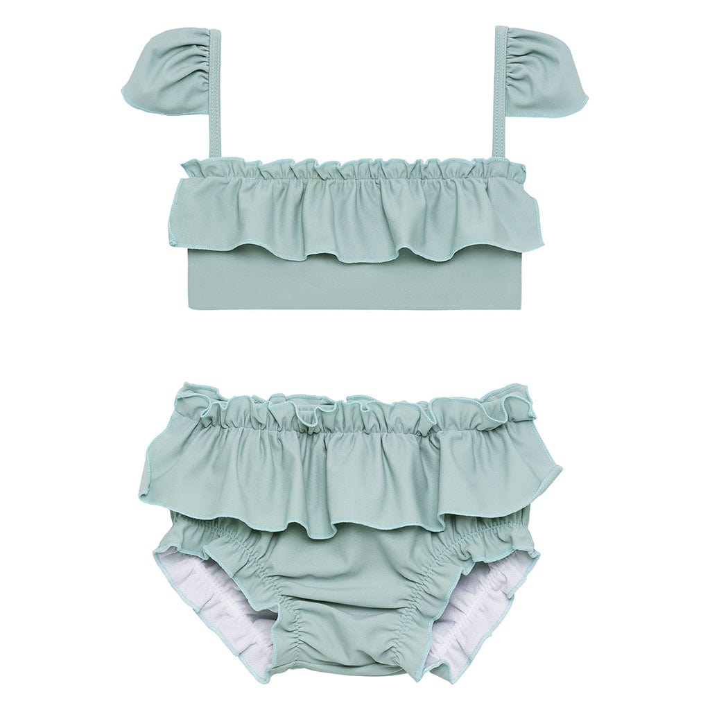 Powder Blue Mini Cabana Bikini Set