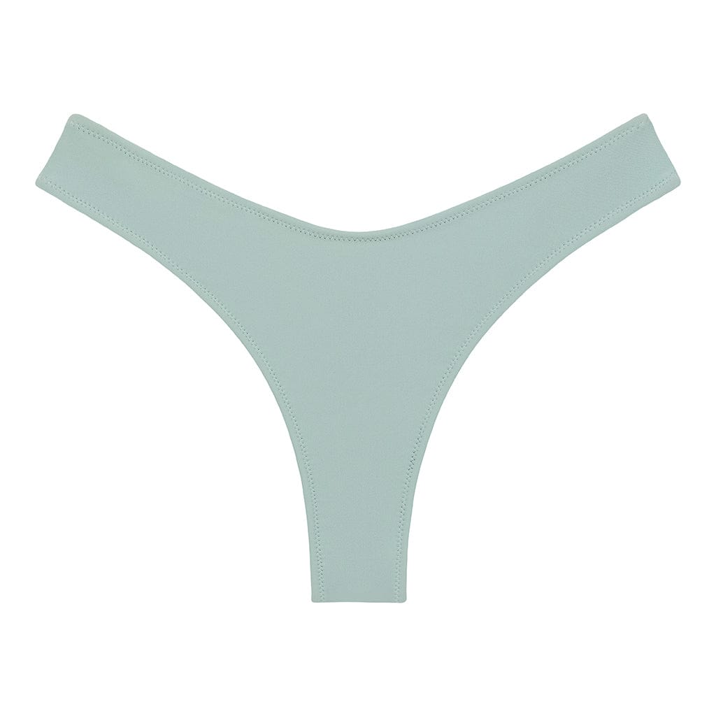 Powder Blue Added Coverage Lulu (zig-zag Stitch) Bikini Bottom