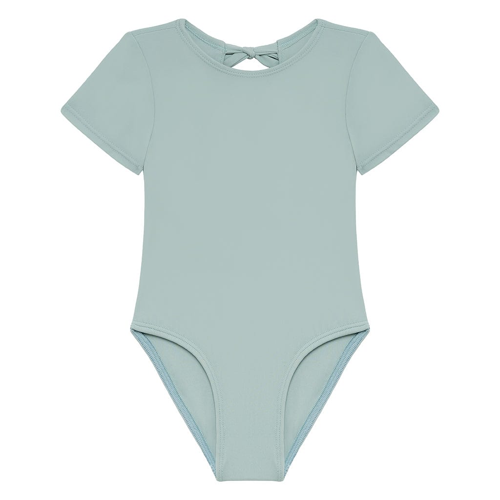 Powder Blue Mini Short Sleeve One-piece