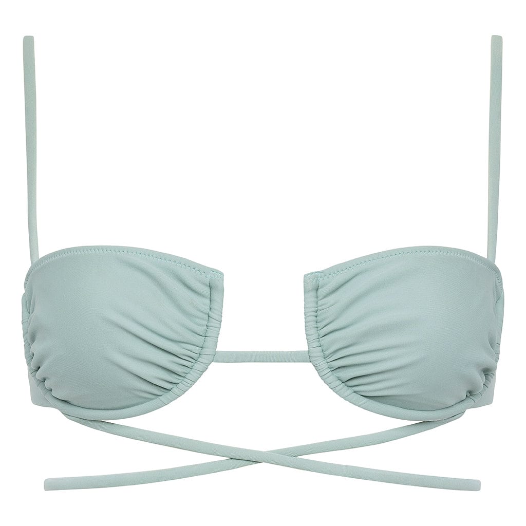 Powder Blue Simone Bikini Top