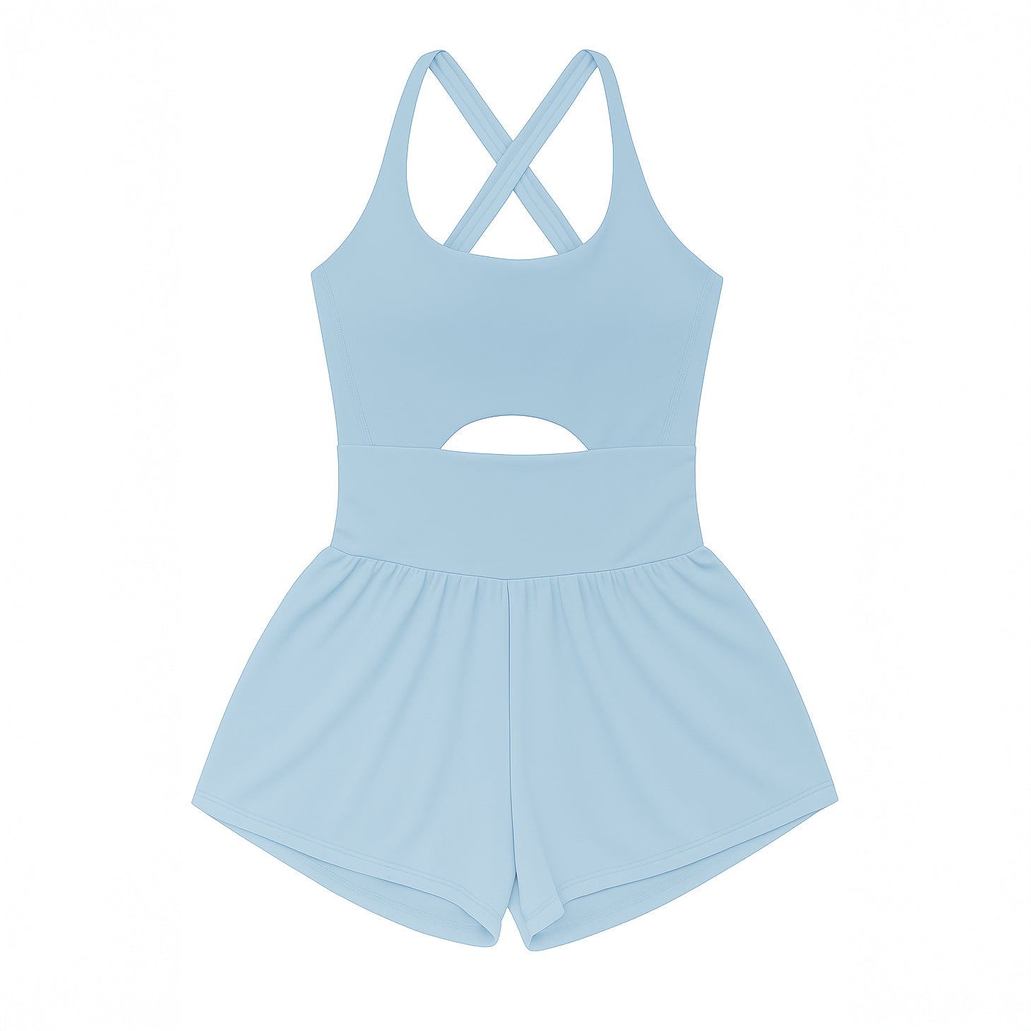 Haddie Romper - Blue