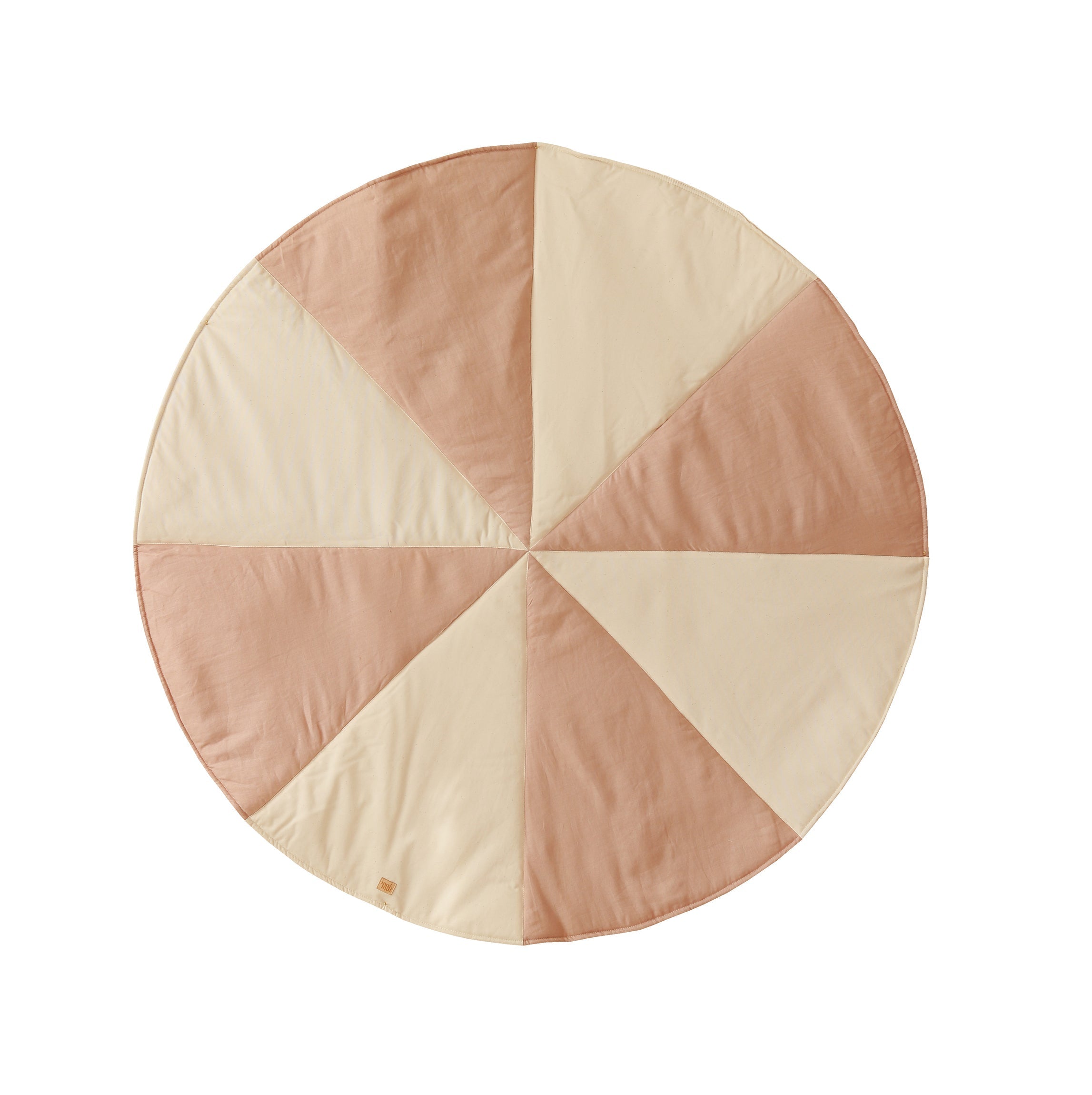 powder Candy Round Patchwork Mat