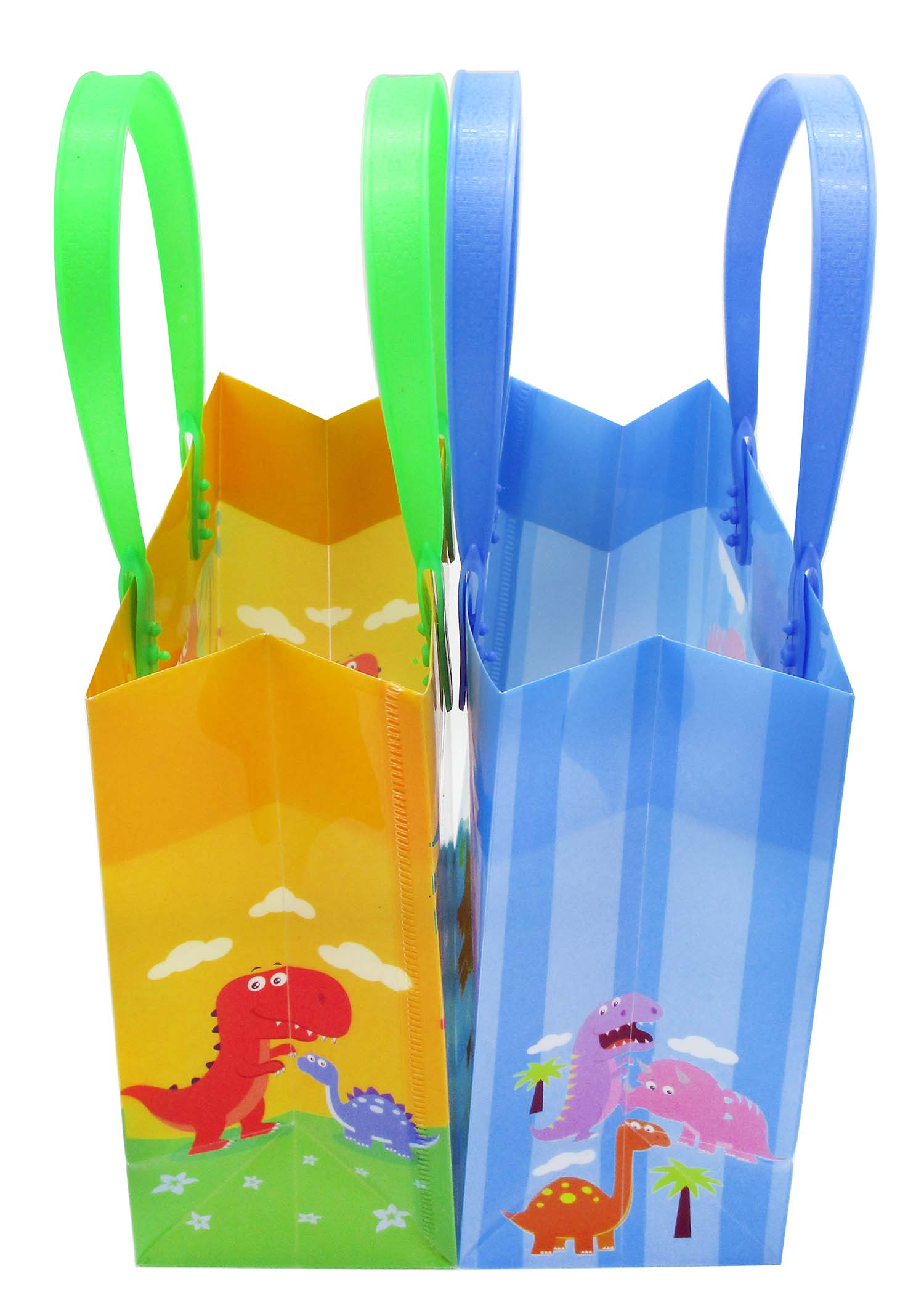 Dinosaur Party Favor Bags Treat Bags - Set Of 6 Or 12