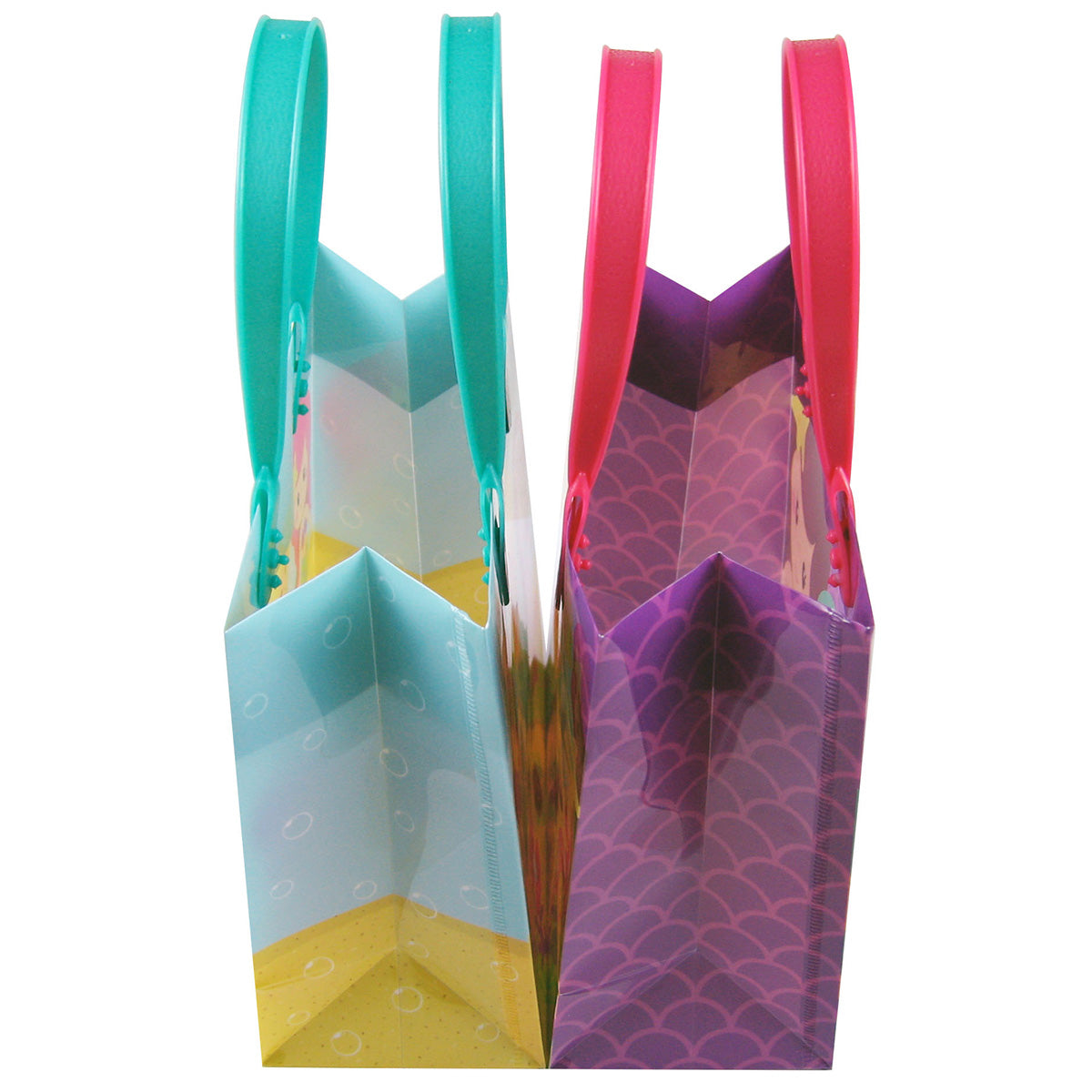 Mermaid Party Favor Bags Treat Bags - Set Of 6 Or 12