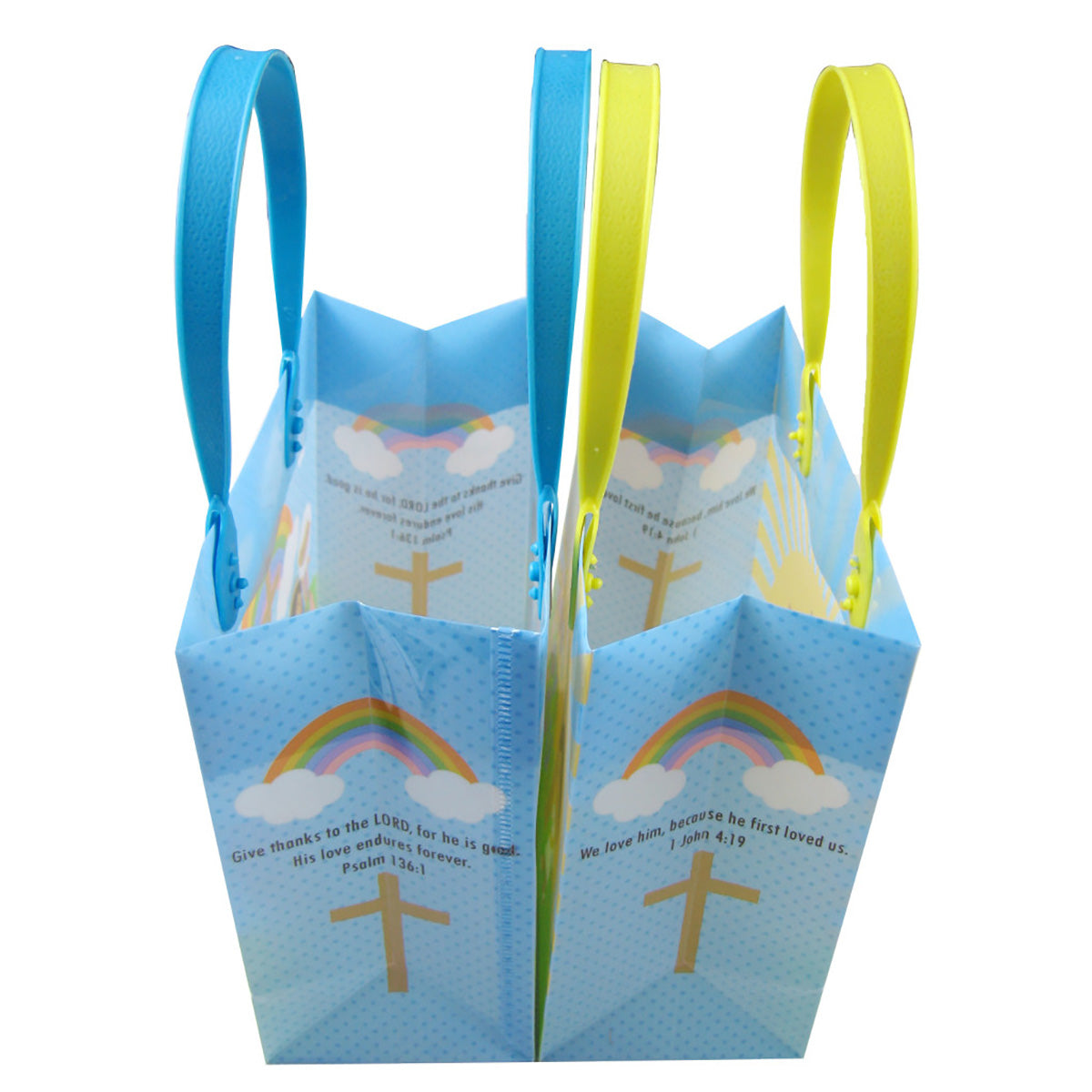 Jesus Loves You Religious Christian Themed Treat Bags Gift Bags - Set Of 6 Or 12