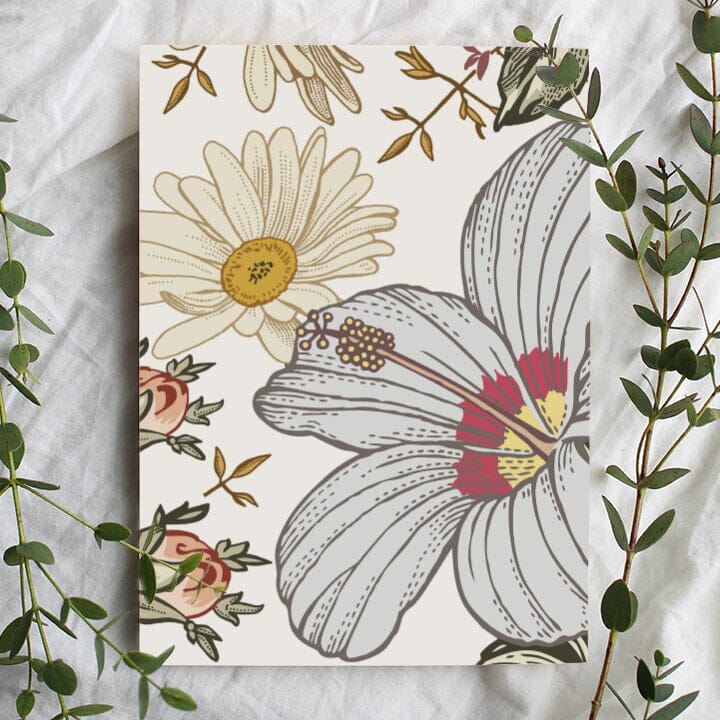 Prairie Floral Wallpaper