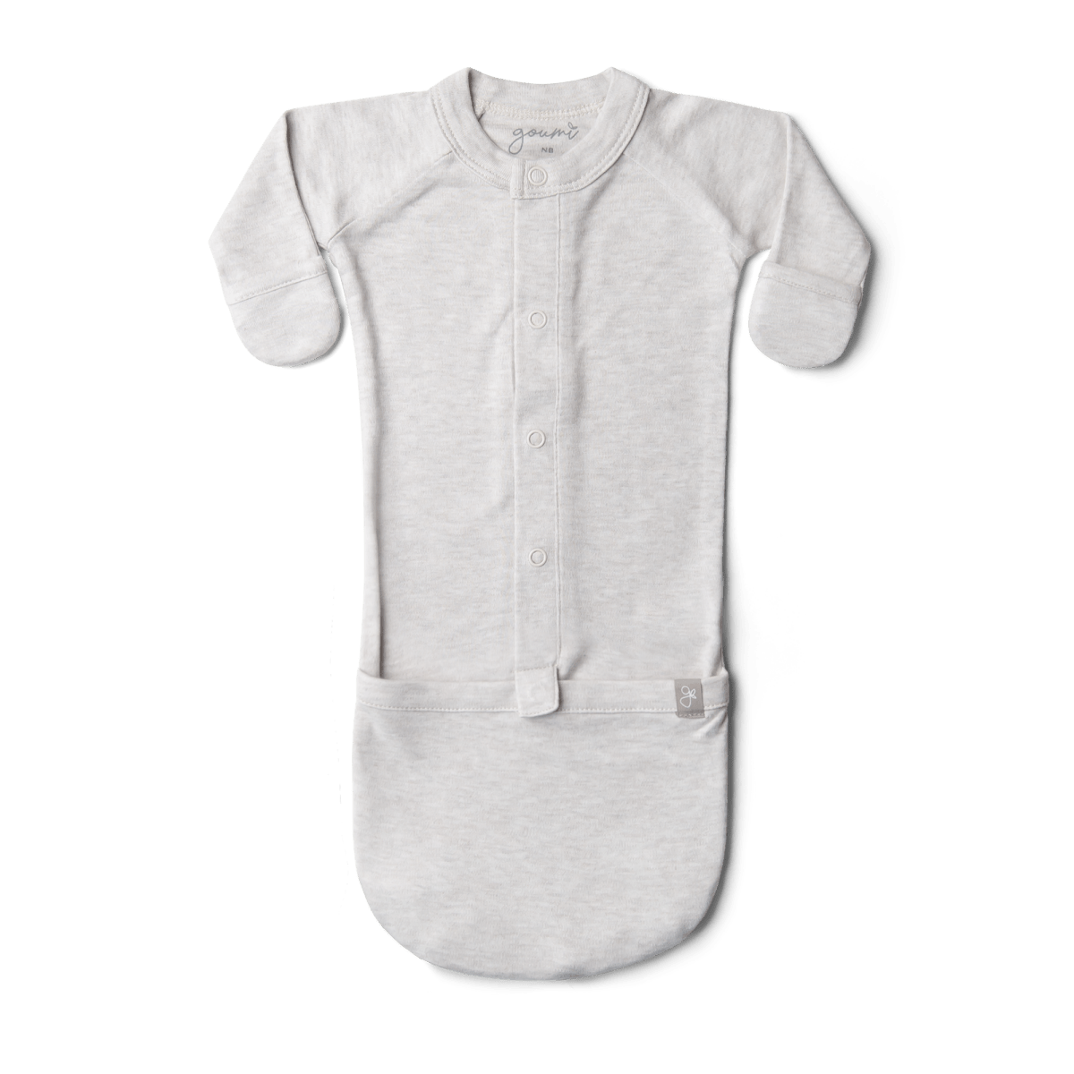Preemie 24 Hour Convertible Gown | Storm Gray
