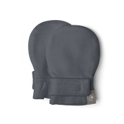 Preemie Stay On Mitts | Midnight — Bamboo Organic Cotton Blend, Nicu Approved Preemie Size