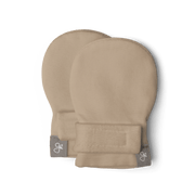 Preemie Stay On Mitts | Sandstone