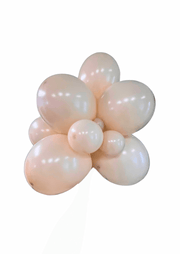Premium Linen Latex Balloon Cluster (5", 11” And 17”)