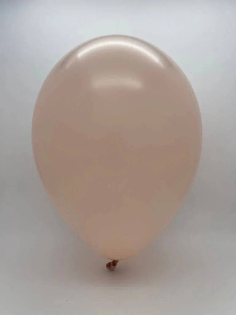 Premium Cameo-blush Latex Balloon Packs (5", 11”, 16”, 24" And 36”)