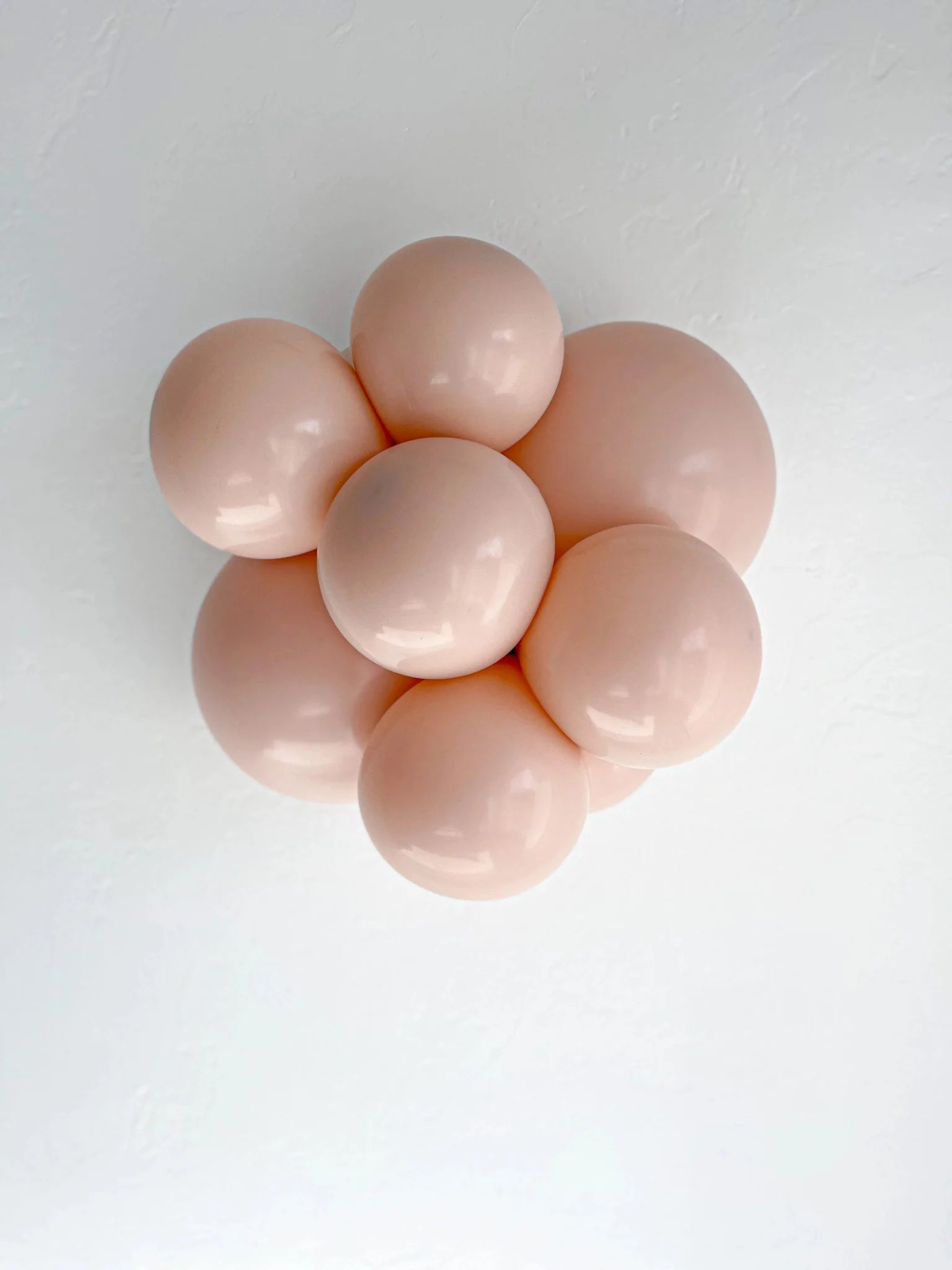 Premium Cameo-blush Latex Balloon Packs (5", 11”, 16”, 24" And 36”)