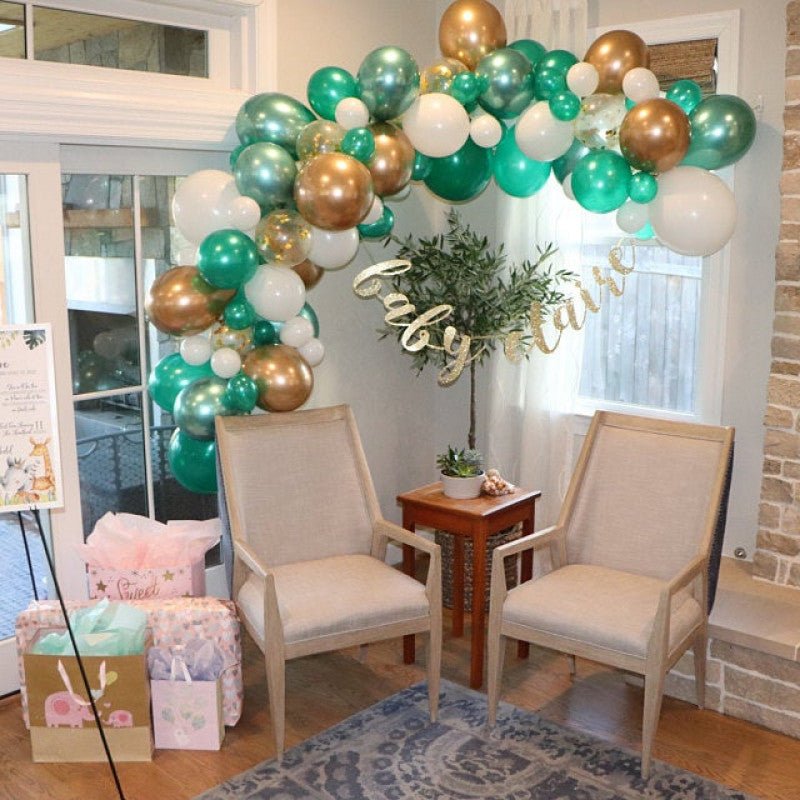 Premium Chrome Green Latex Balloon Packs (5" And 11”)