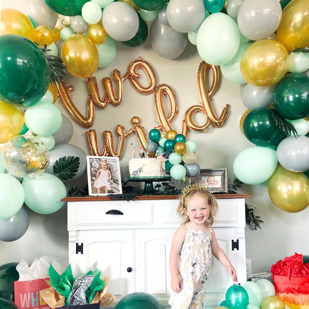 Premium Gold Confetti Latex Balloon Packs (11” And 36”)