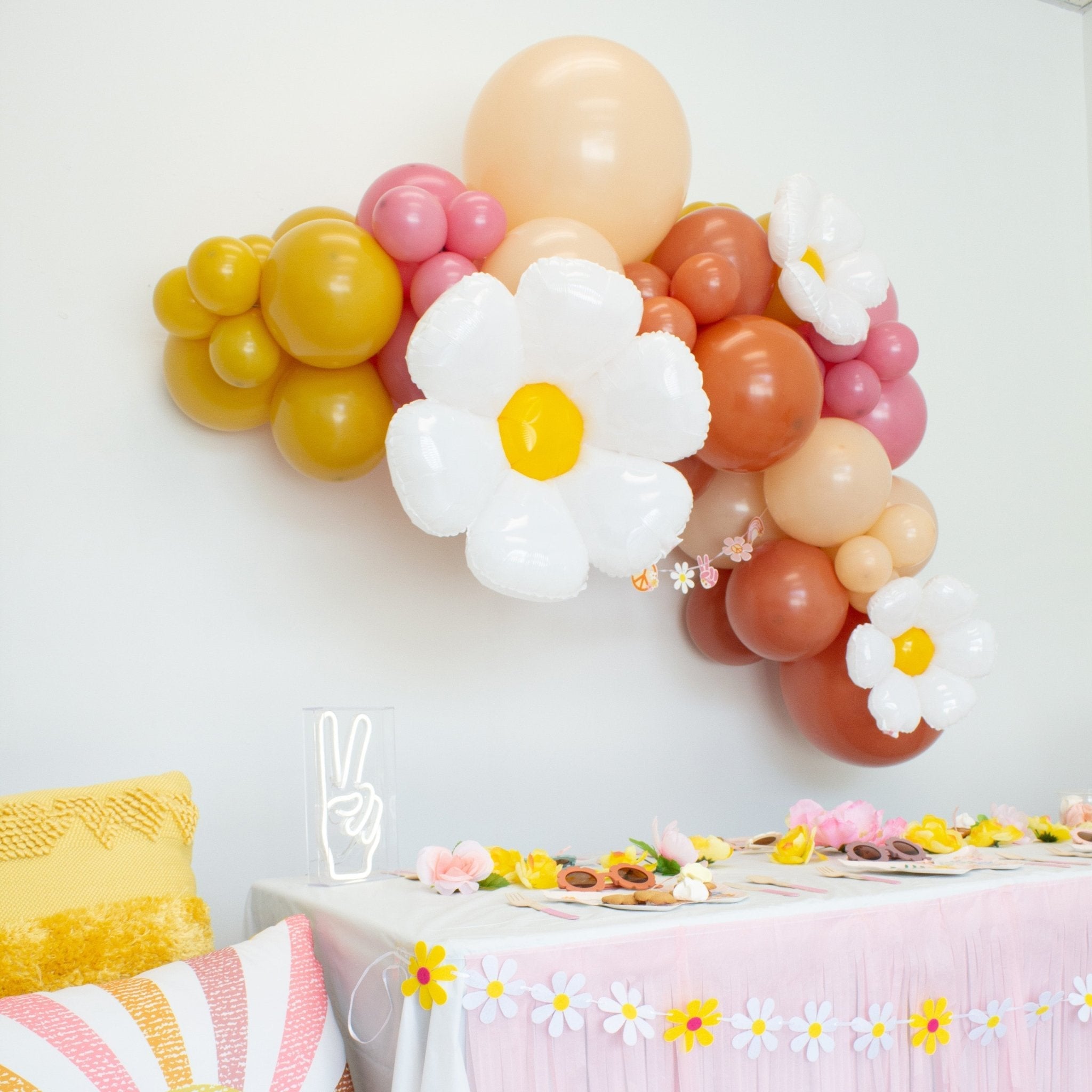 Premium Mustard Yellow Latex Balloon Packs (5", 11”, 16”, 24" And 36")