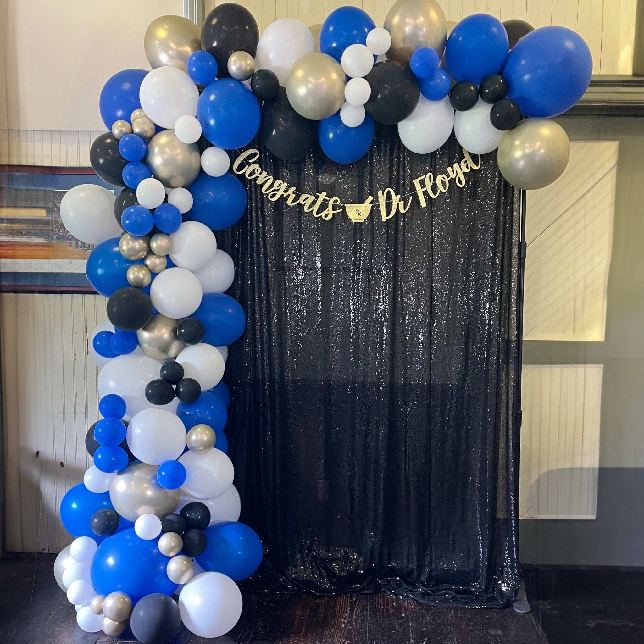 Premium Royal Blue Latex Balloon Packs (5", 11”, 16”, 24”, And 36”)