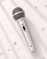 Silver Pop Star Microphone