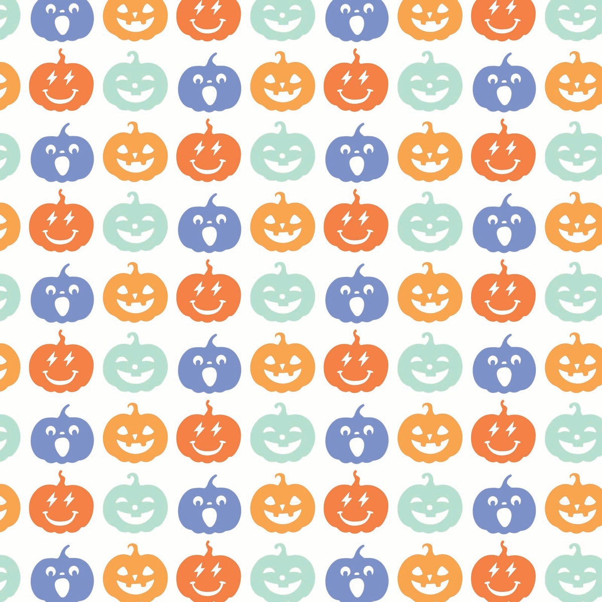 Charles Boys' Short Set - Preppy Pumpkins Cool