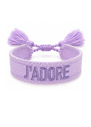 Wristband J'adore Pink
