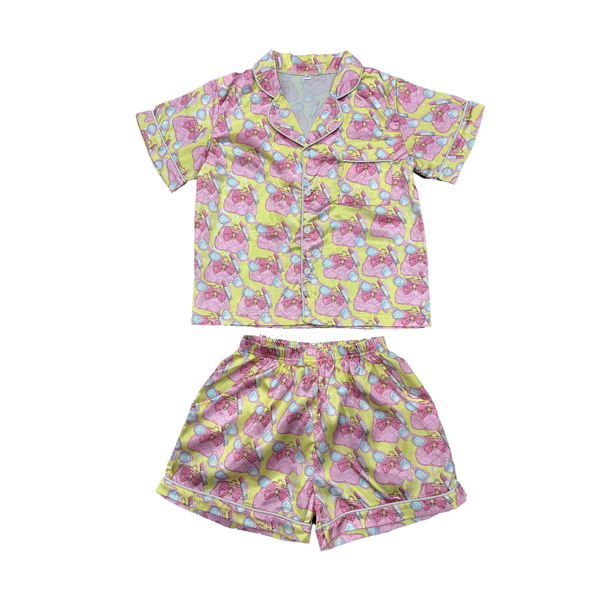 Tweenstyle By Stoopher - Pretty Things Silky Loungewear Set