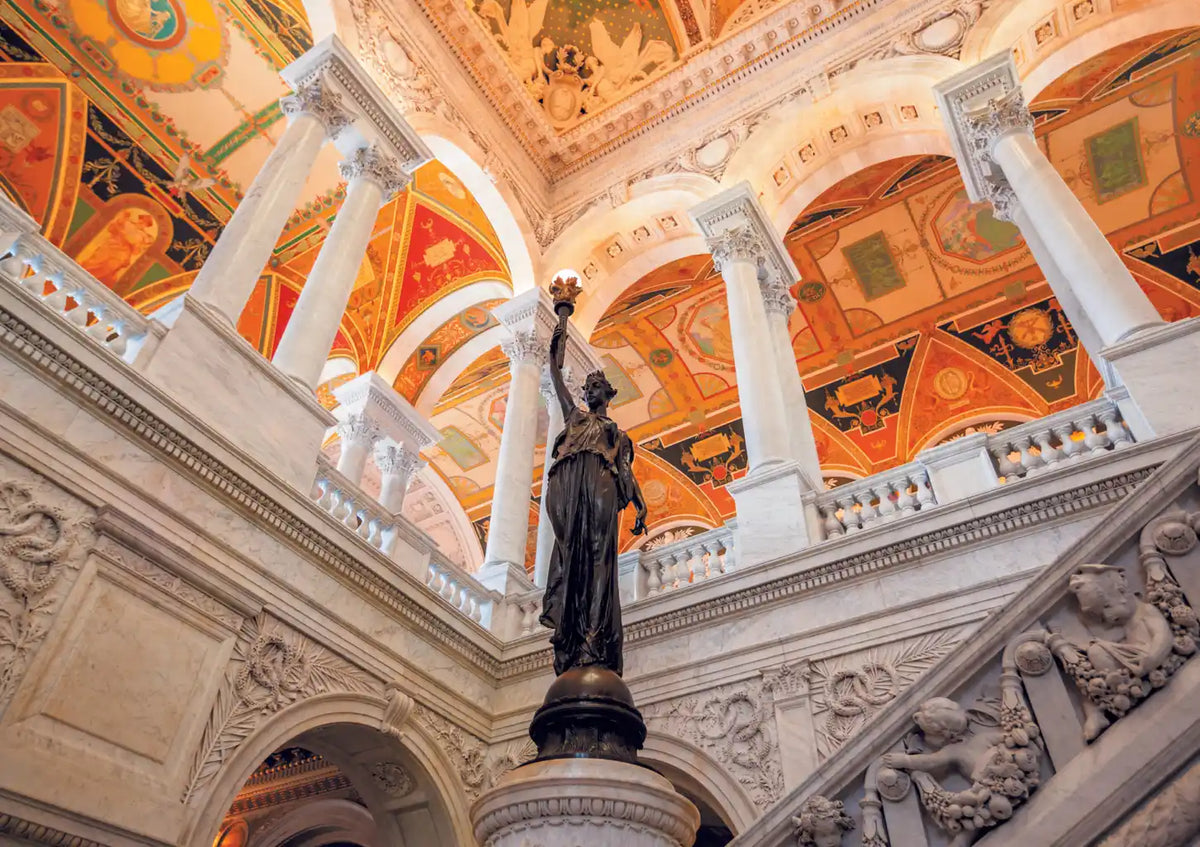 Library Of Congress, Washington Dc 1000 Piece Puzzle