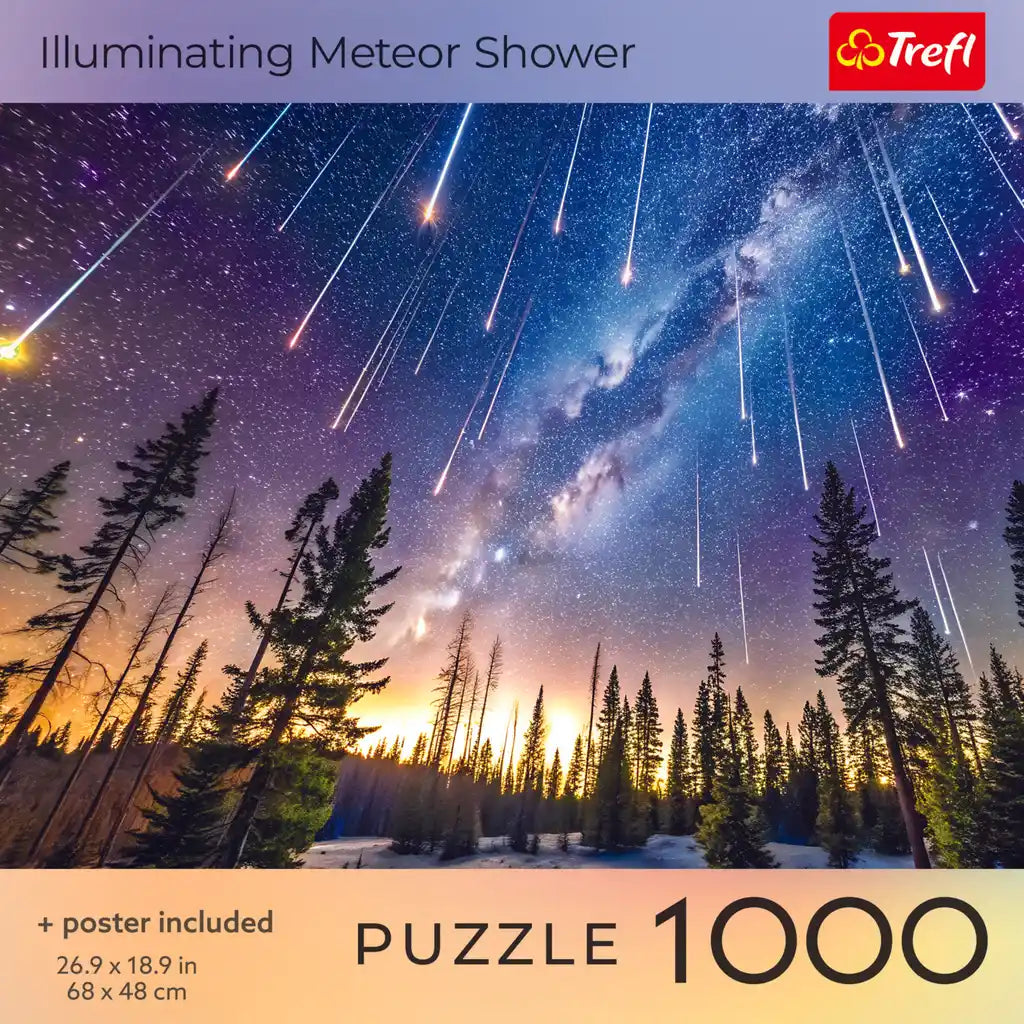 Illuminating Meteor Shower 1000 Piece Puzzle