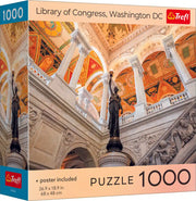 Library Of Congress, Washington Dc 1000 Piece Puzzle