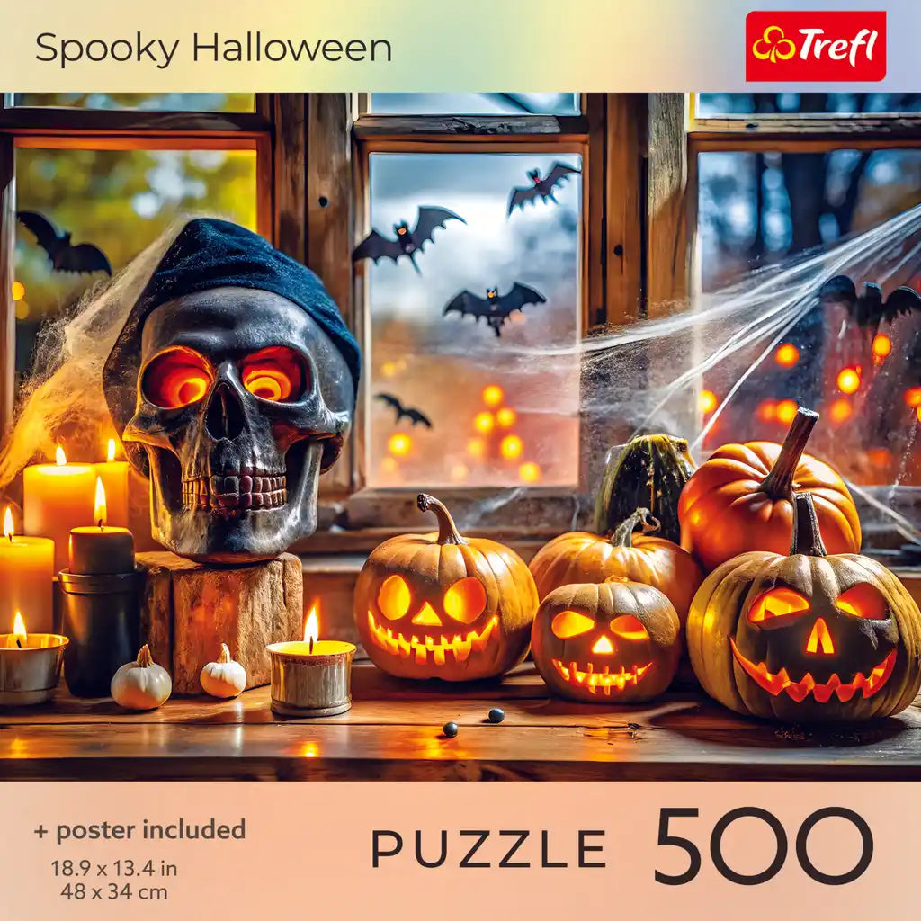 Halloween: Spooky Halloween 500 Piece Puzzle