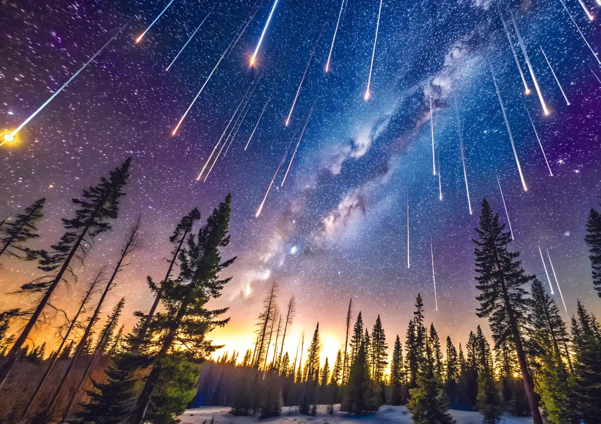 Illuminating Meteor Shower 1000 Piece Puzzle