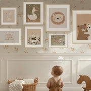 Kids Room Animals Prints - Luster Paper Nursery Wall Art Prints