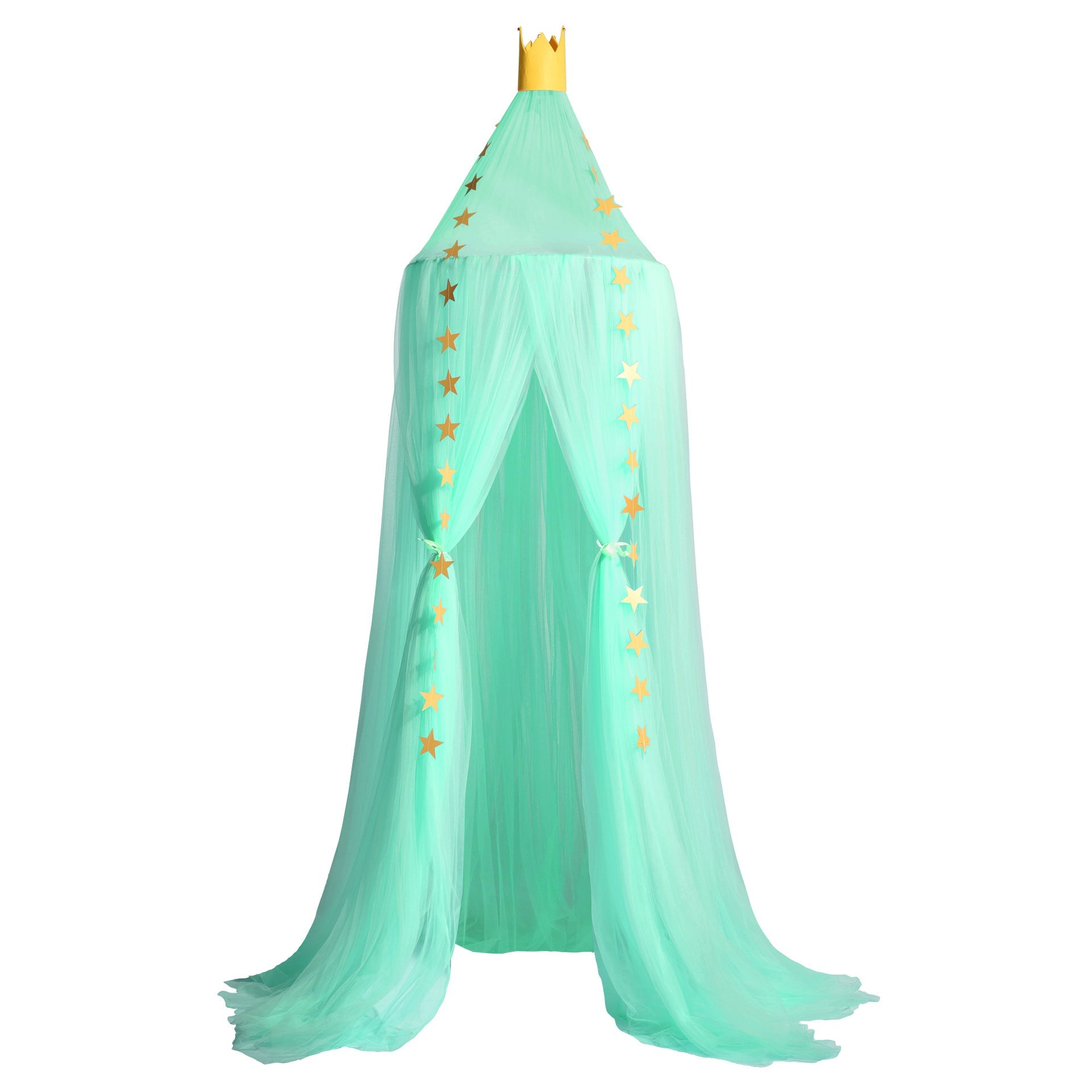 Children’s Room Round Top Baby Crib Mosquito Net, Trendy Summer Palace-style Bed Canopy, Installation-free Baby Mosquito Protection Cover