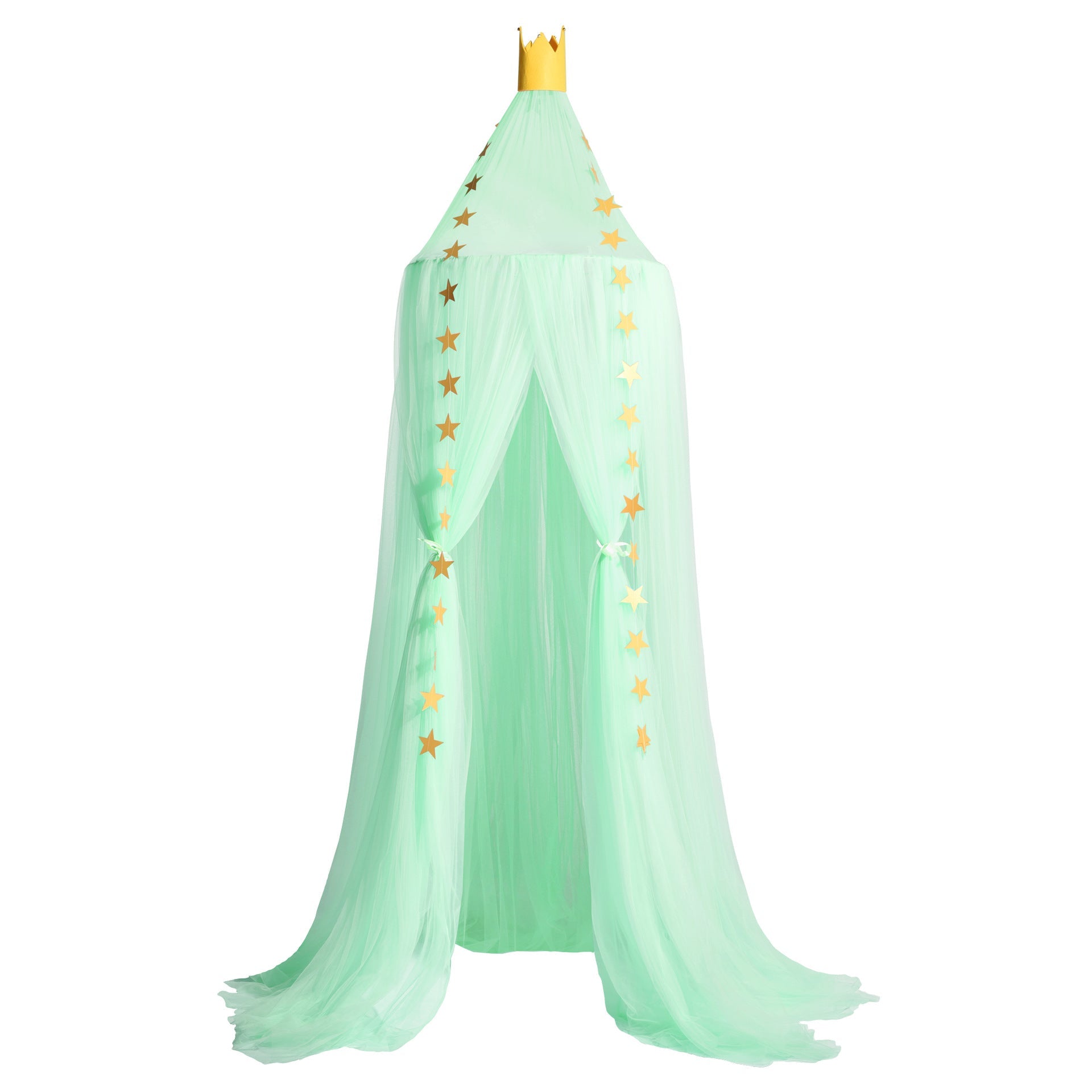 Children’s Room Round Top Baby Crib Mosquito Net, Trendy Summer Palace-style Bed Canopy, Installation-free Baby Mosquito Protection Cover