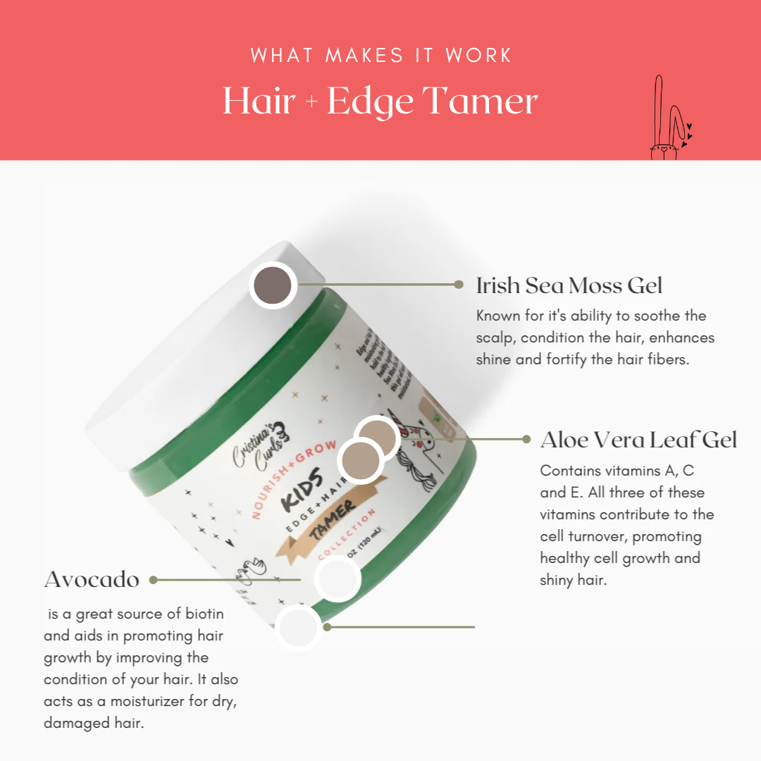 Nourish + Grow Kids Edge Tamer Gel
