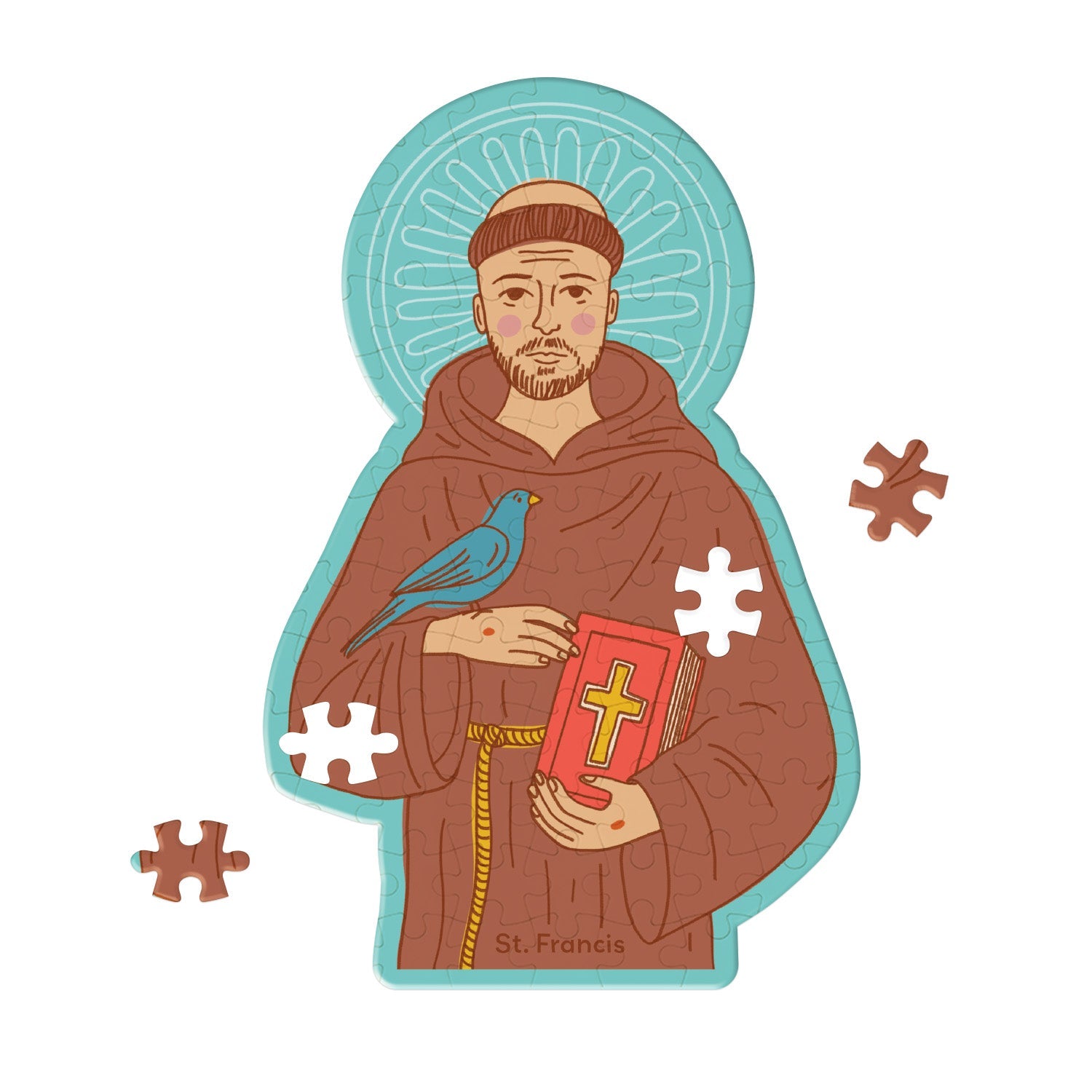St. Francis Of Assisi Mini Puzzle