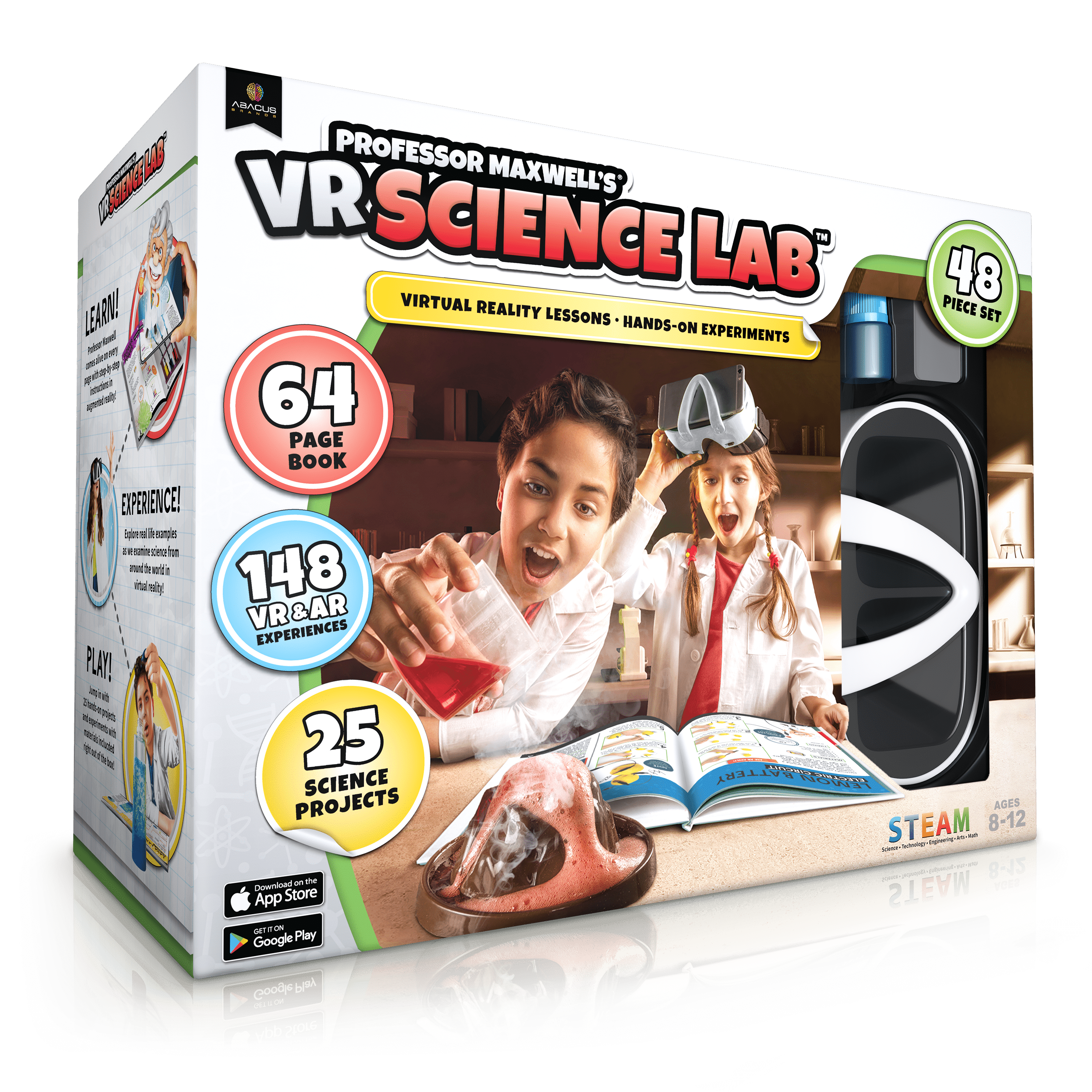 Professor Maxwell's Vr Science Lab Science Kit For Kids