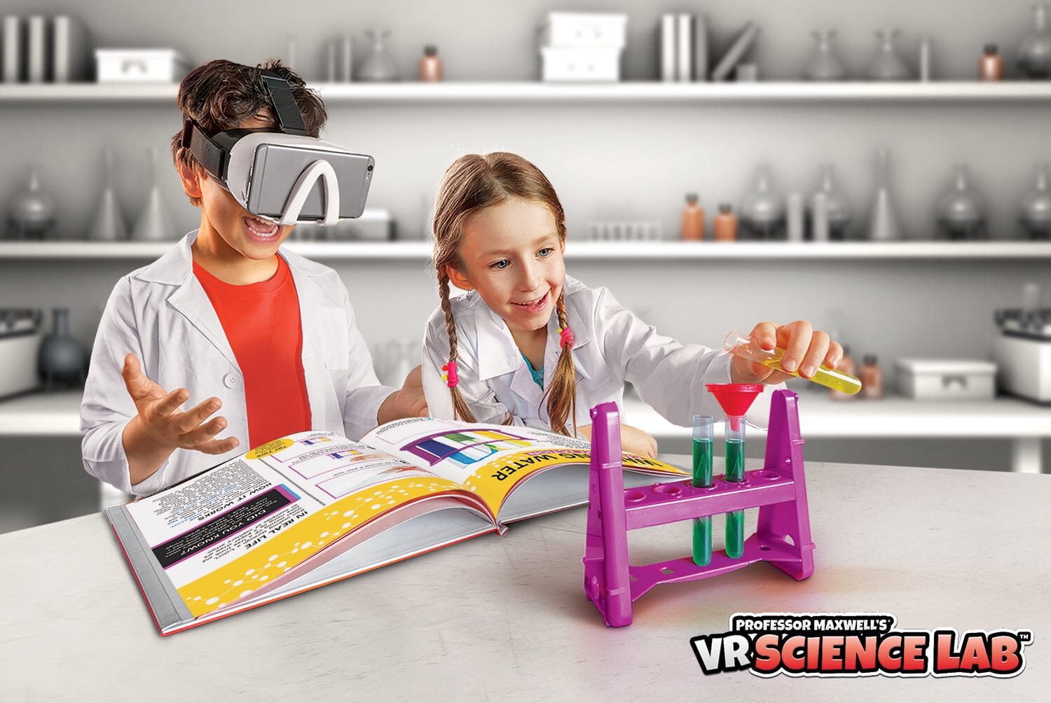 Professor Maxwell's Vr Science Lab Science Kit For Kids