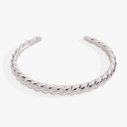 Puffy Rope Texture Cuff Bracelet