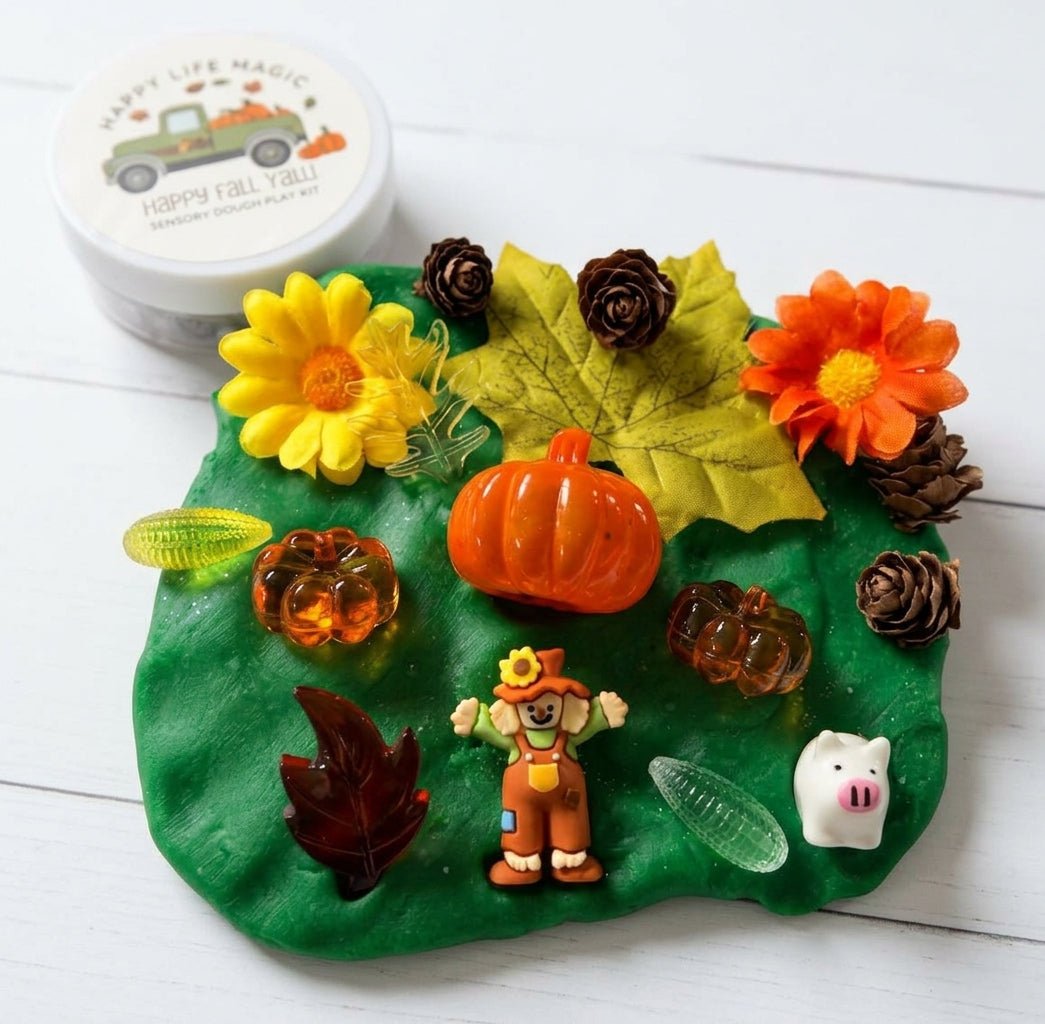 Pumpkin Patch Magic Play Dough Jar