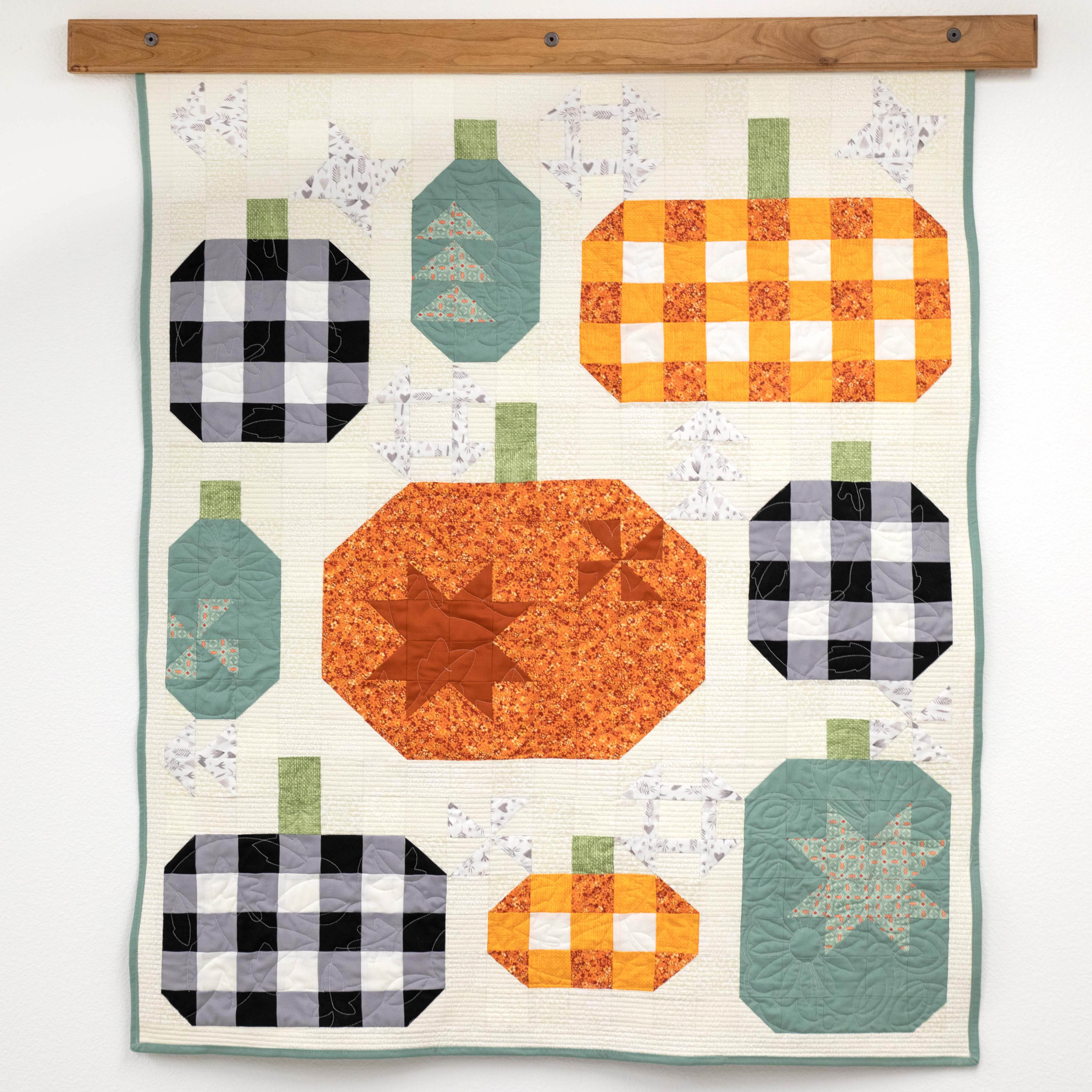 Pumpkin Patchwork Wall Hanging Kit