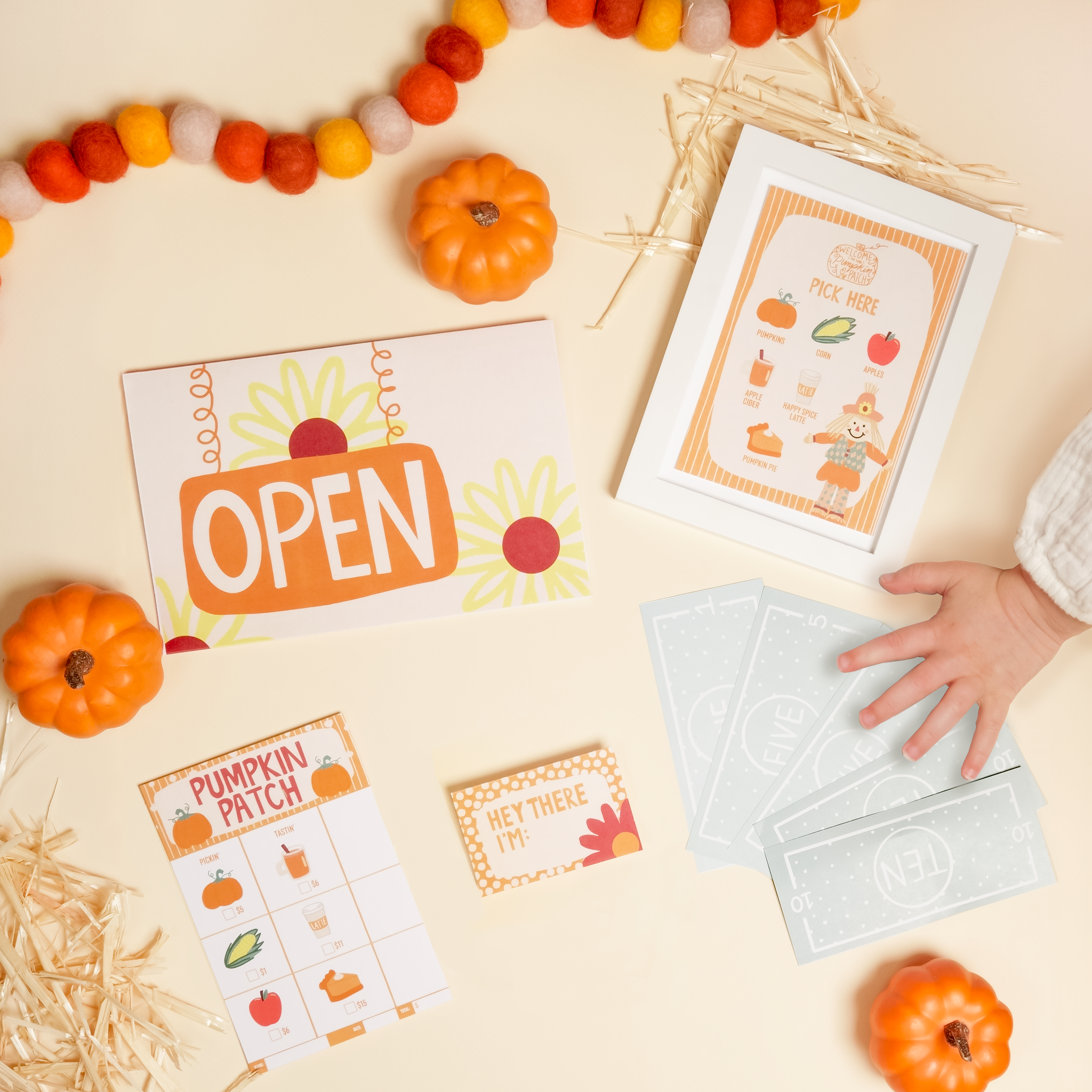 Fall Shop Activity Set