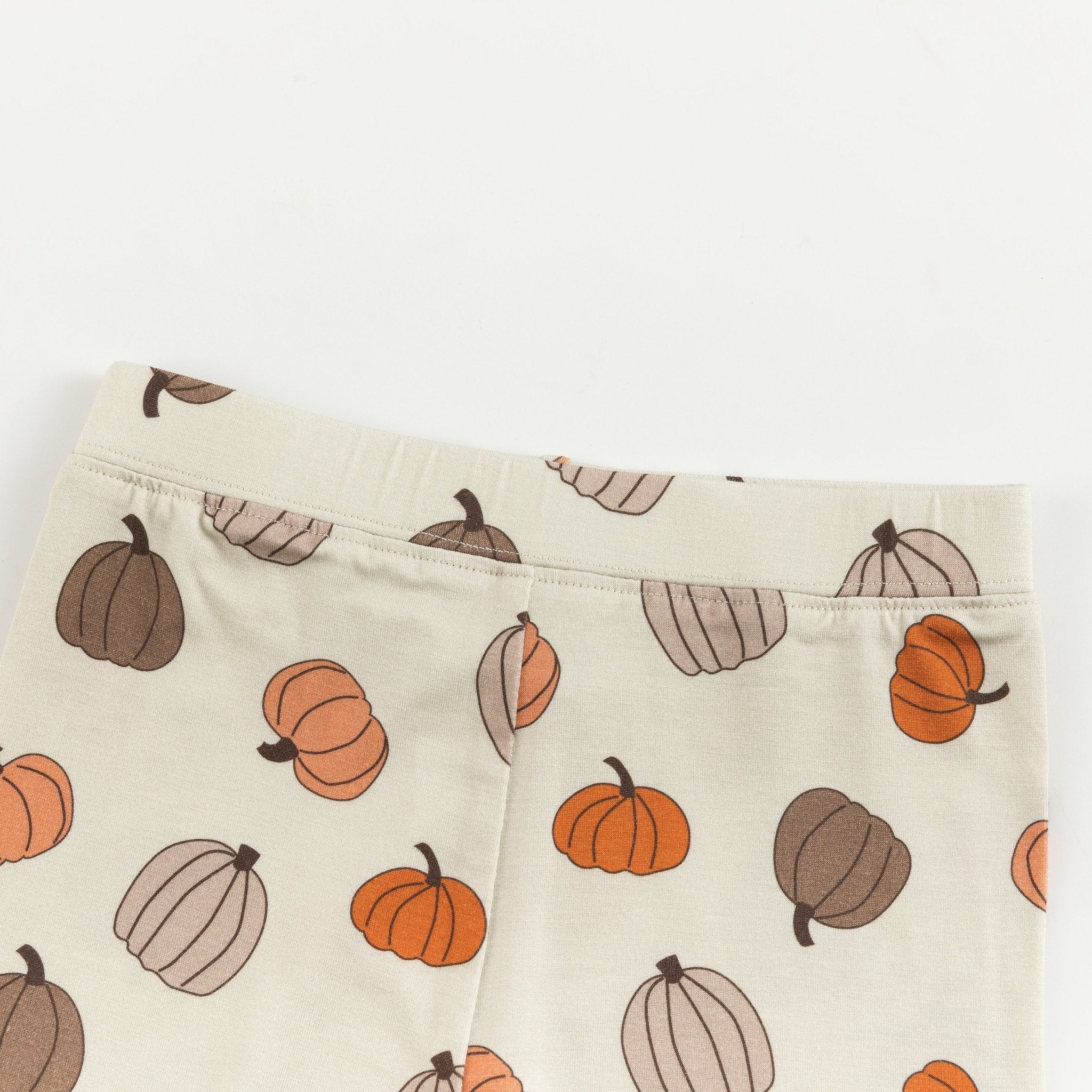 Pumpkins Beige (long Sleeve Pj)