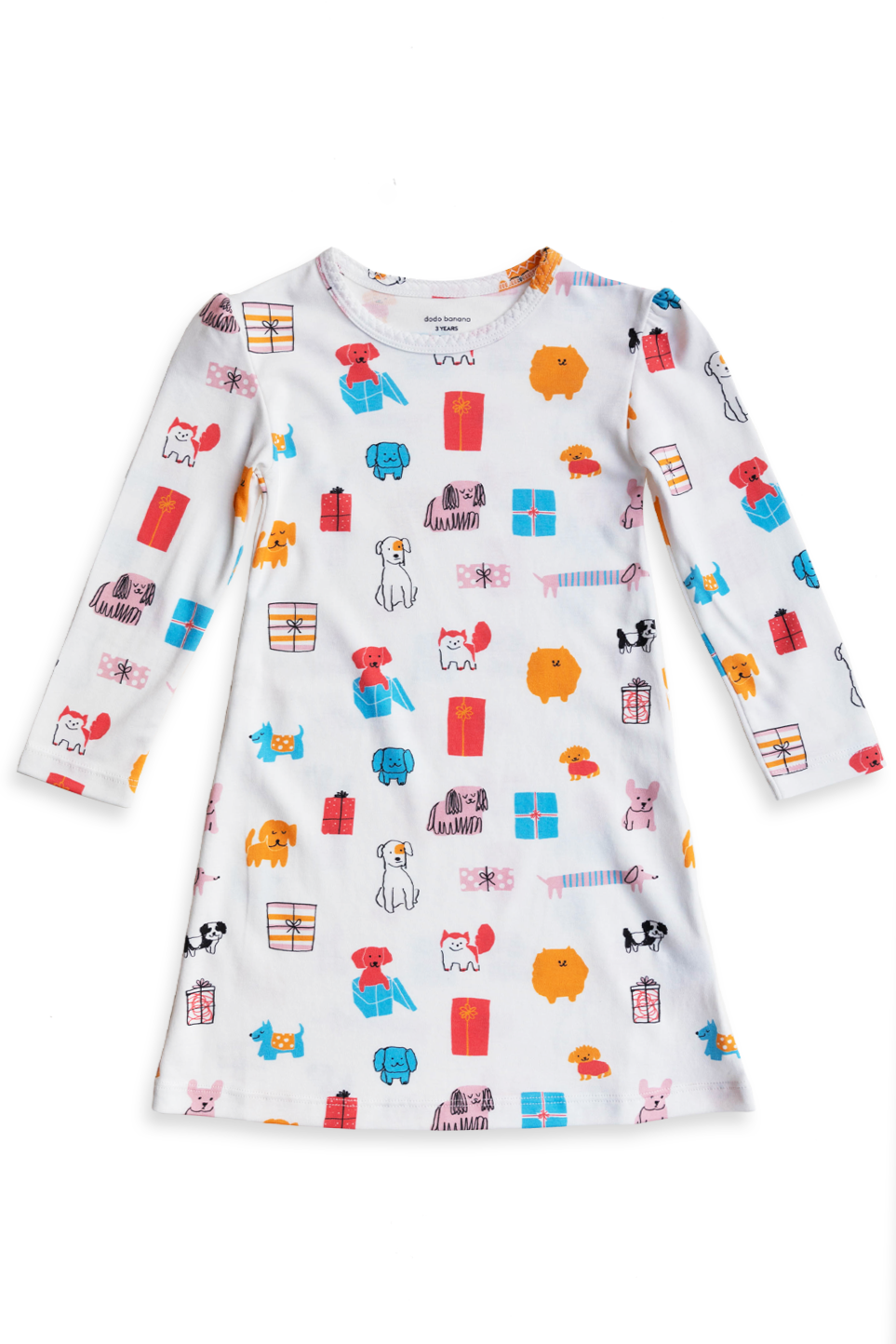 Puppy Party Organic Pima Cotton Dodo Dress