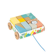 Pure - Pull-along Blocks Cart