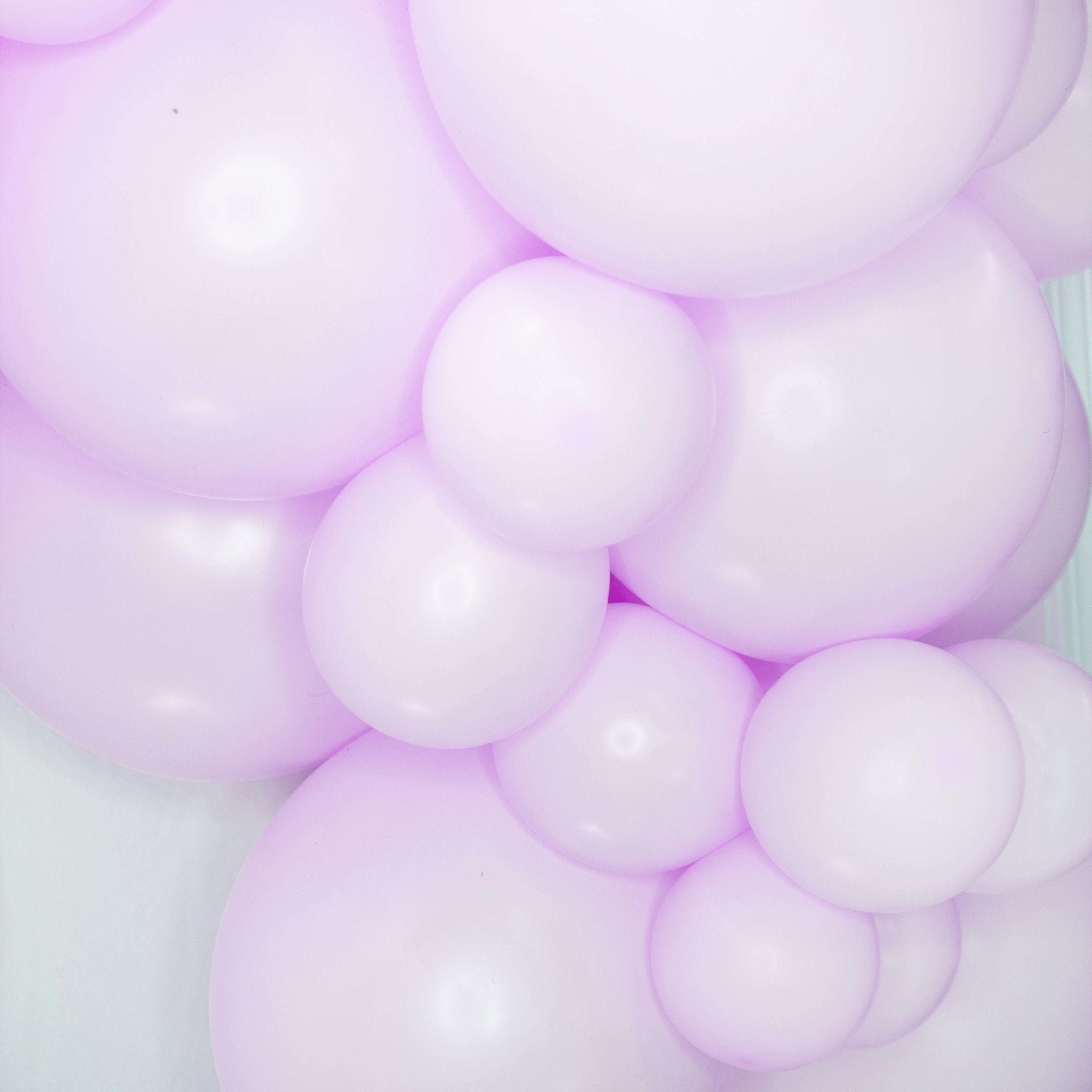 Purple Balloon Garland
