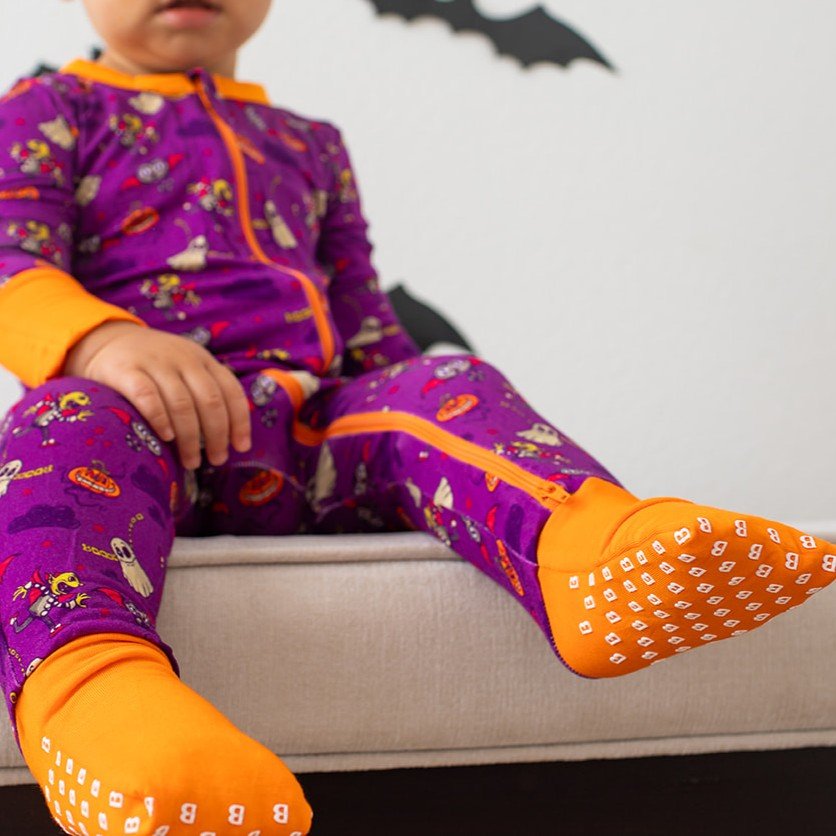 Purple Boo Crew Convertible Coverall